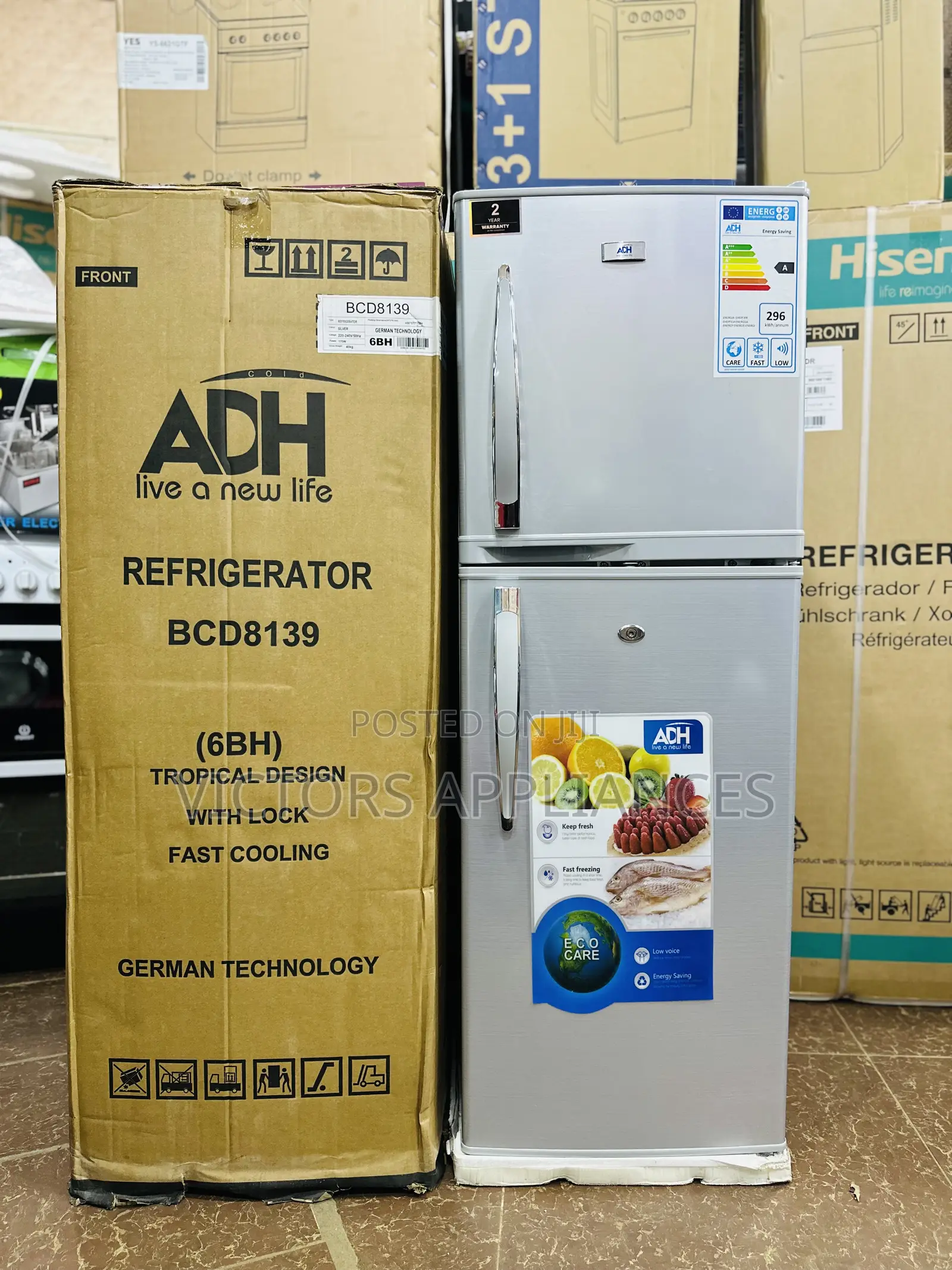 Adh Fridge 168L