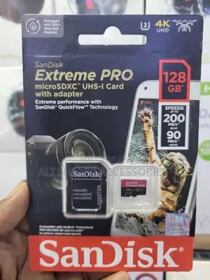 Extreme Pro SDHC Card 128gb Memory Card