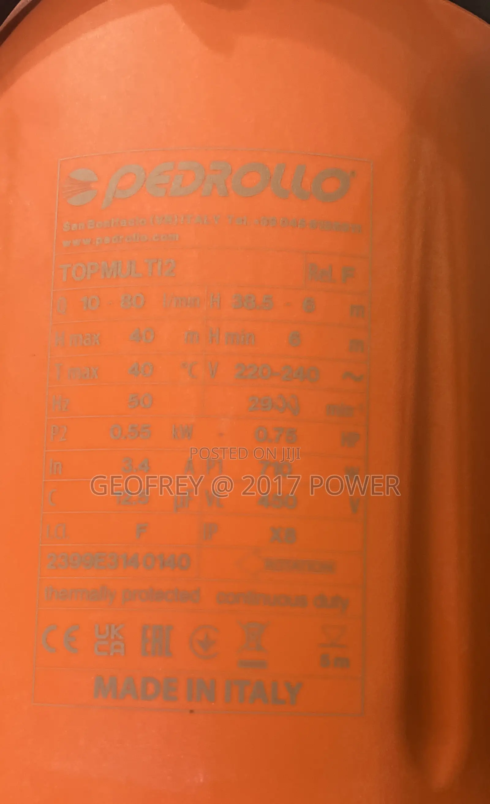 Topmulti /Pedrollo