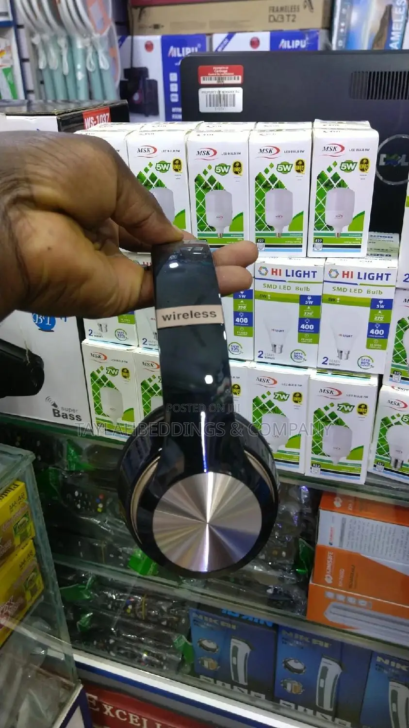 T5 Bluetooth Wireless Headphones - Black