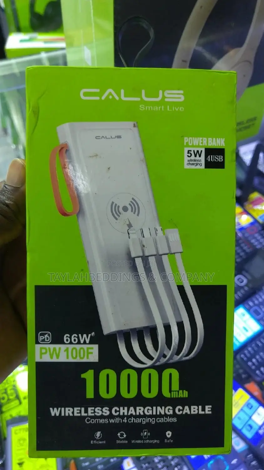 Calus Wireless 66 Watt Powerbank Fast 02 10,000mah