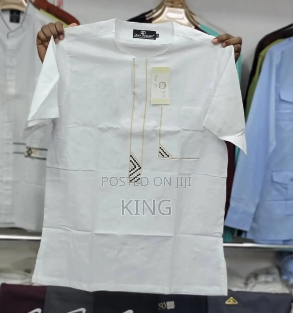 White New Kitengi Shirt