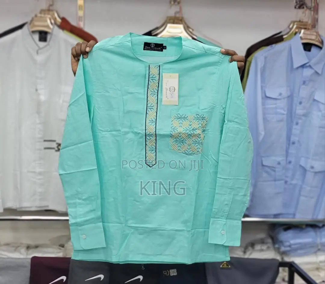 Kitengi New Green African Wear Shirt