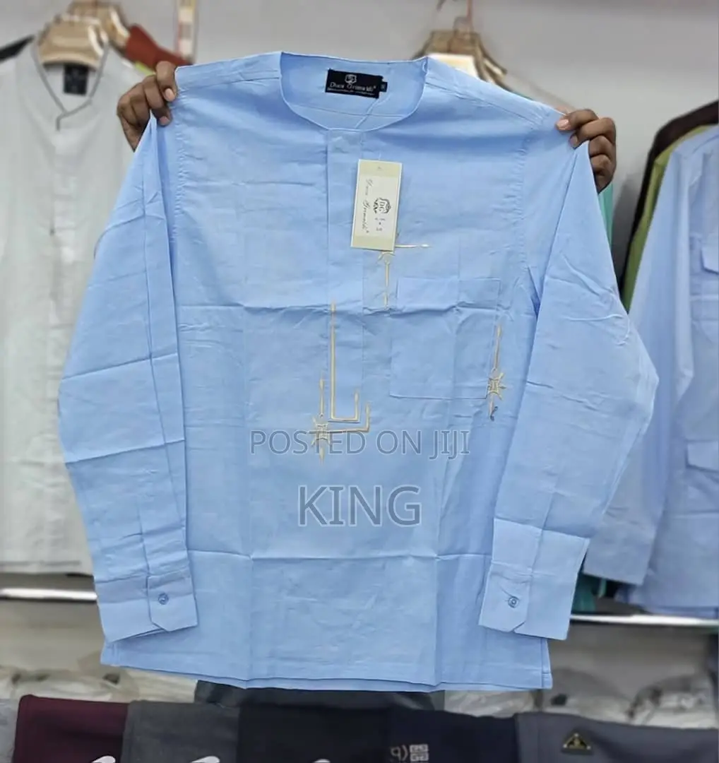 Kitengi New White/Sky-Blue Shirt