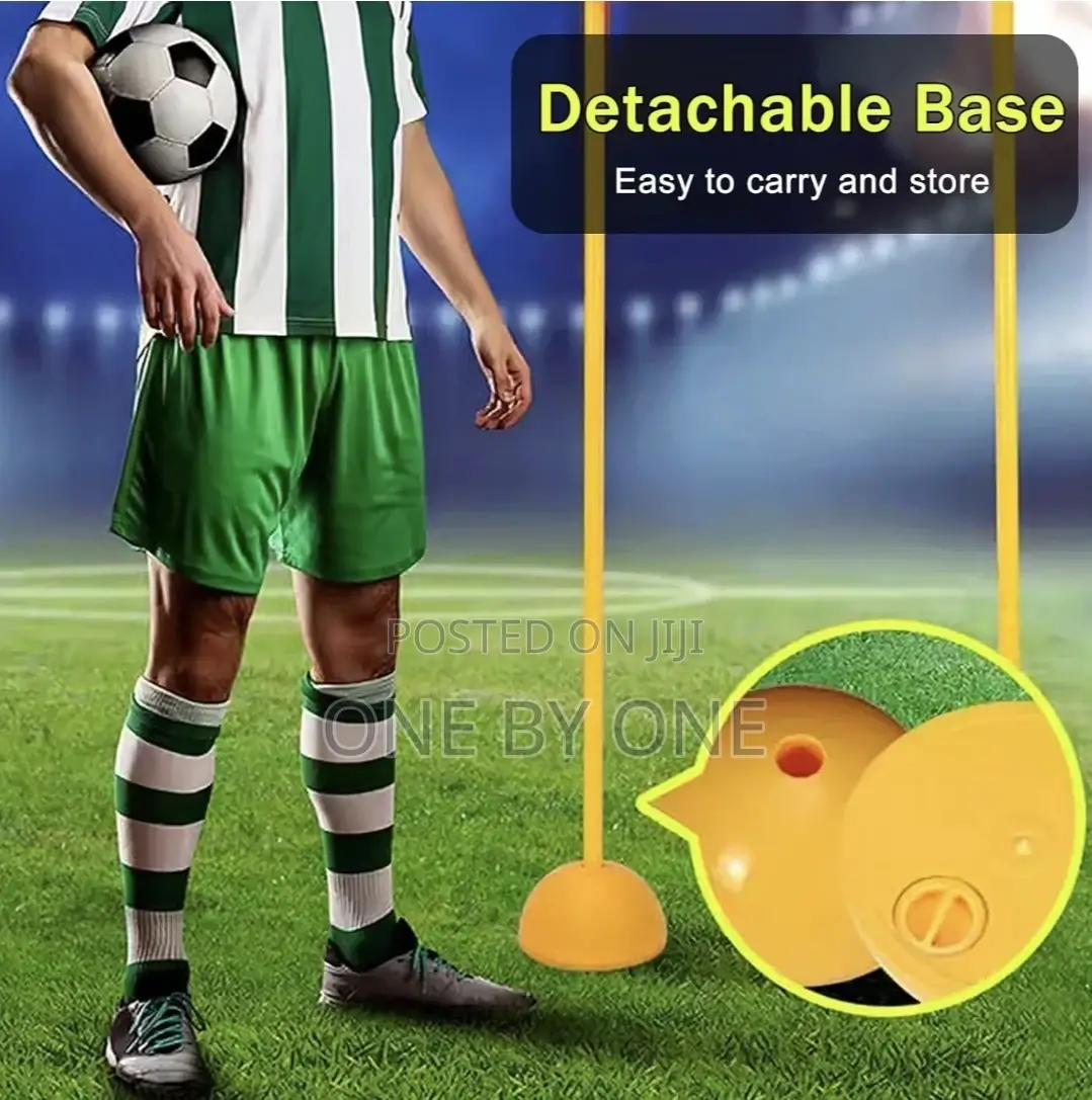Training Sticks Agility Poles Detachable, Indoor Outdoor