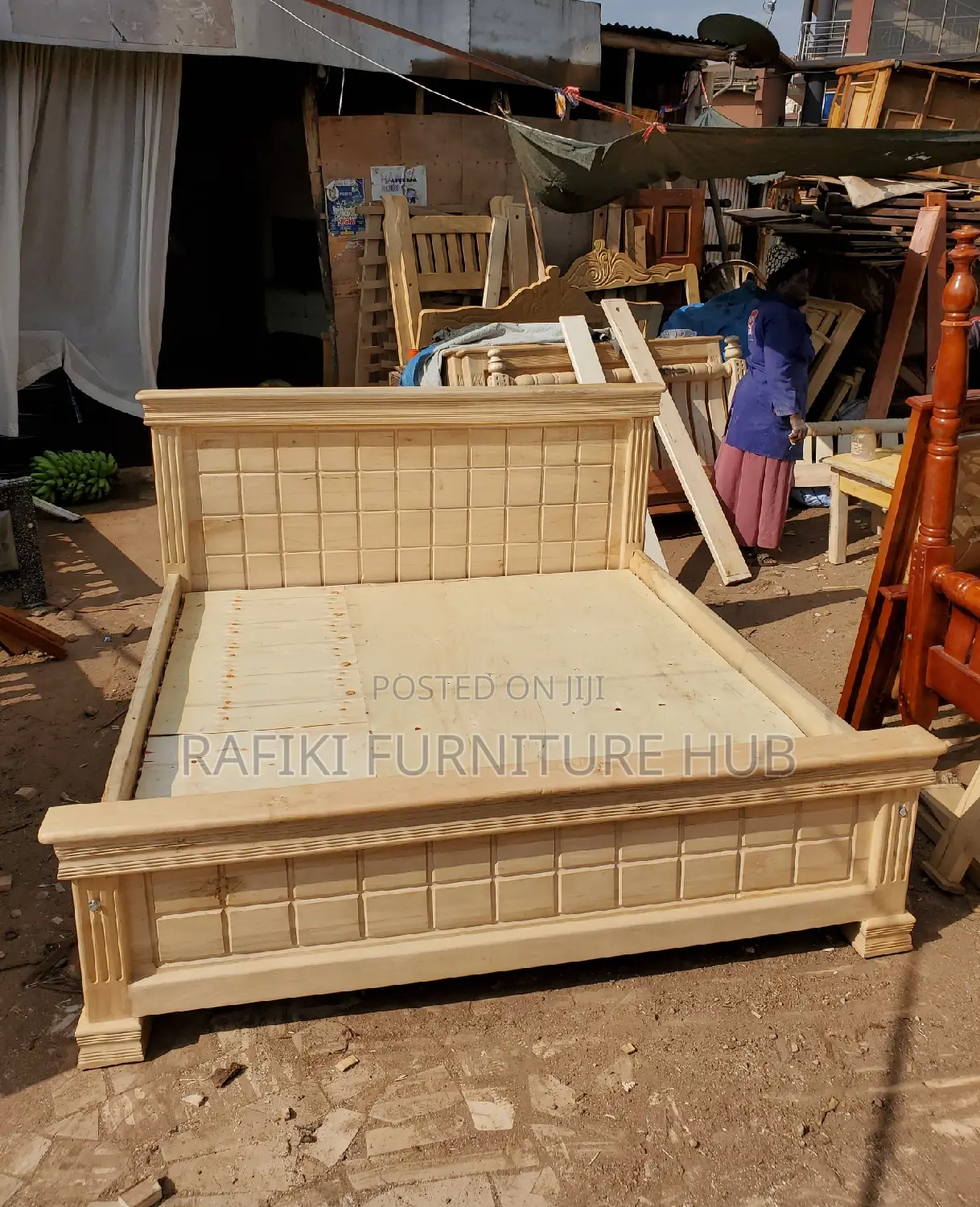 Tile Bed / Furniture / 6by6 / Wooden Bed / Best Furniture