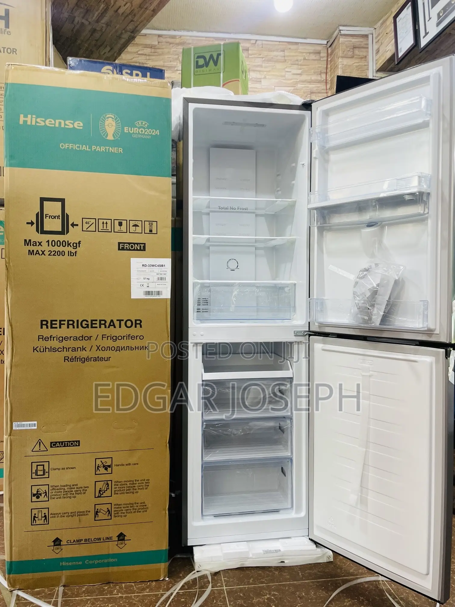 Hisense 330L Refrigerator Frost Free