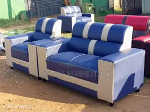 Executive Leather Five Seater Sofa Set