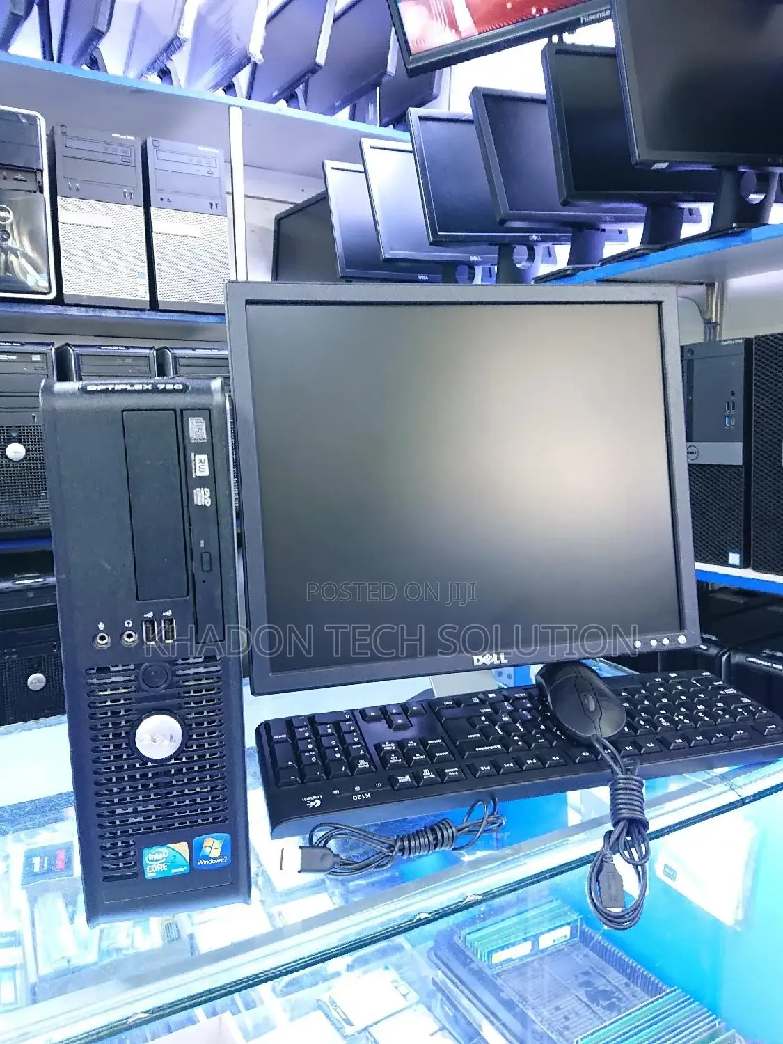 Desktop Computer Dell OptiPlex 380 8GB Intel Core 2 Duo HDD 500GB