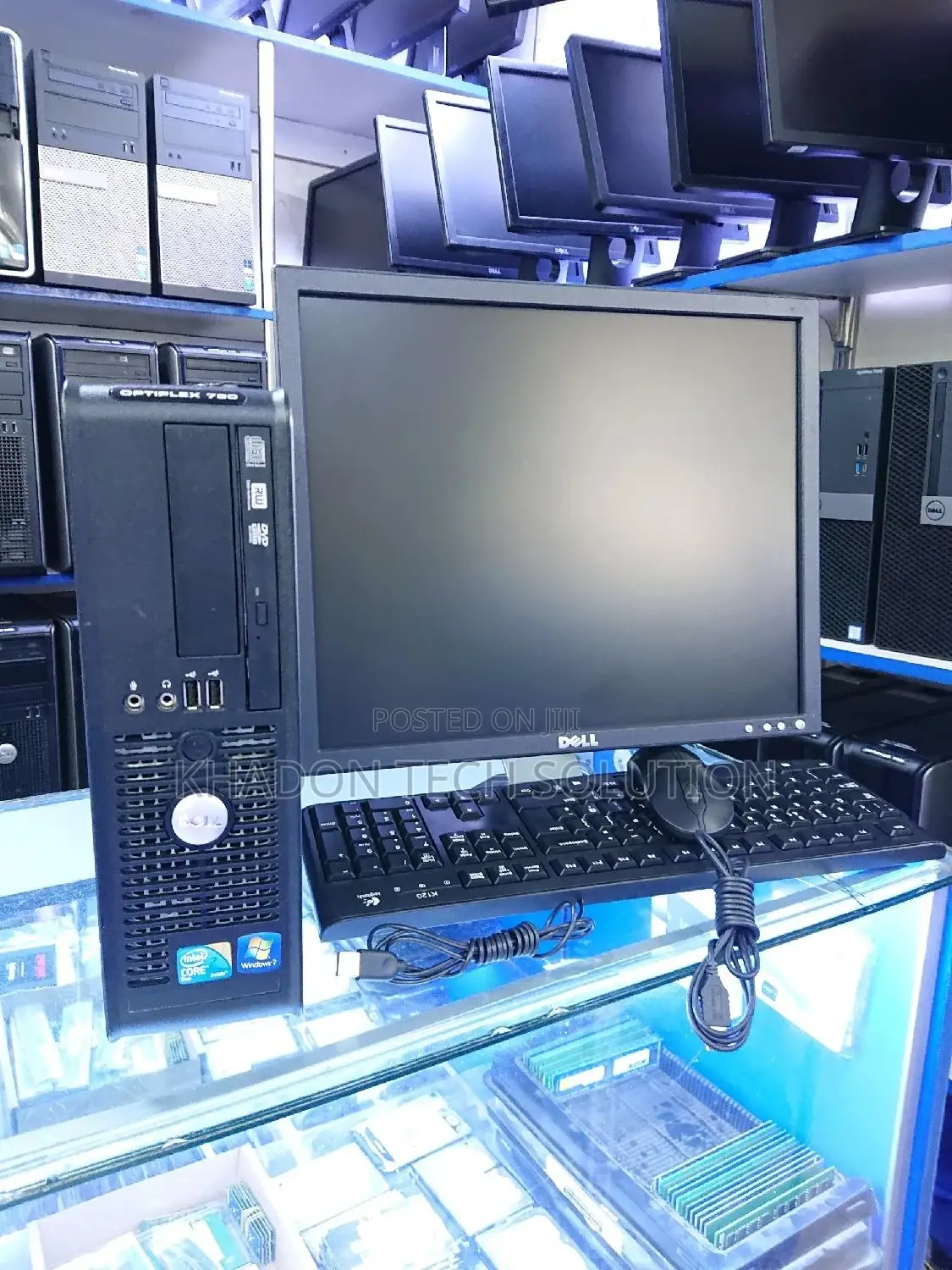 Desktop Computer Dell OptiPlex 380 8GB Intel Core 2 Duo HDD 500GB