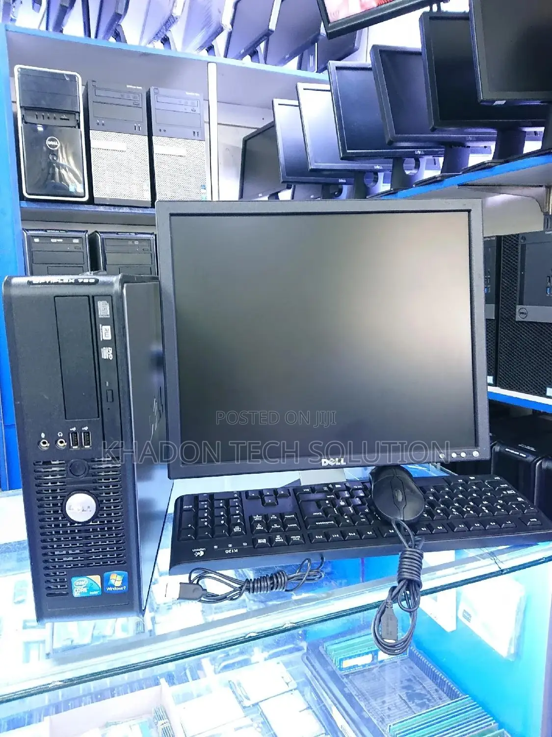 Desktop Computer Dell OptiPlex 380 8GB Intel Core 2 Duo HDD 500GB