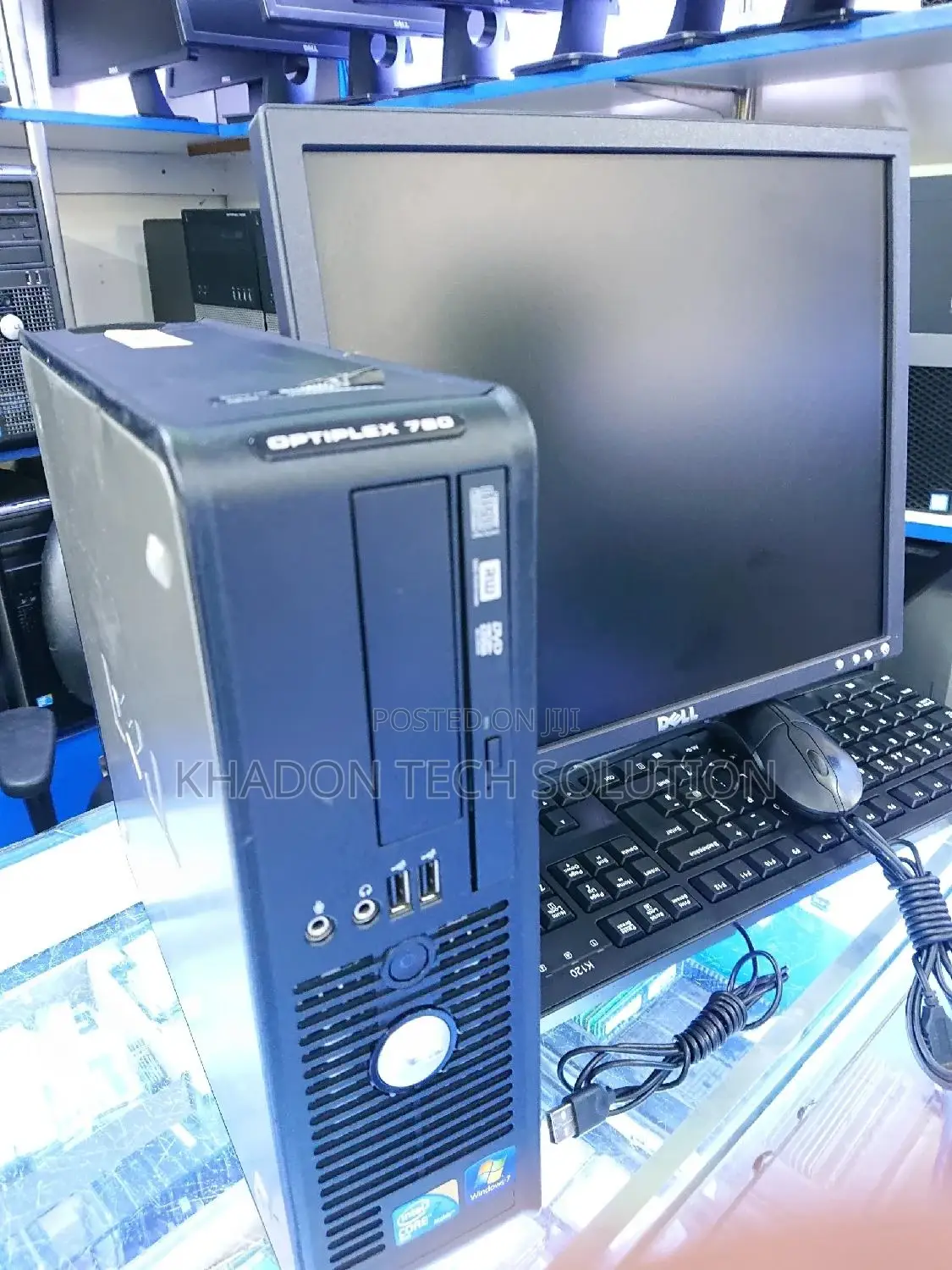 Desktop Computer Dell OptiPlex 380 8GB Intel Core 2 Duo HDD 500GB