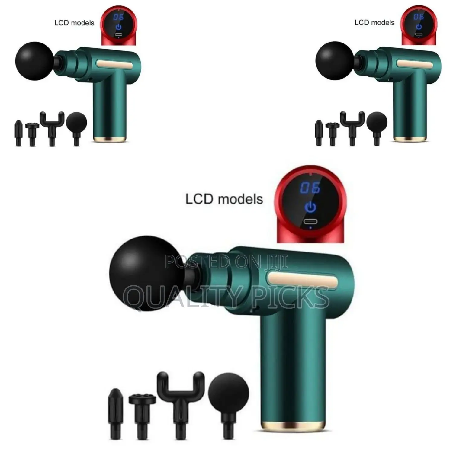 Rechargeable Body Massager Gun