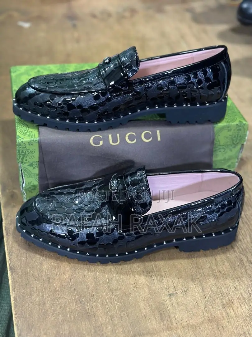 Original Men’S Classic Gucci Luxury Shinny Loafers