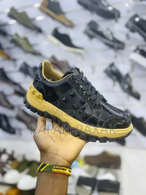 Original Men’S Valentino Garavani Luxury Shinny Sneakers