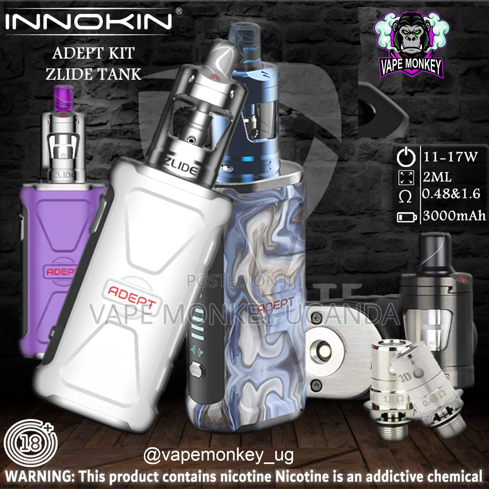 Innokin Adept Zlide Vape KIT