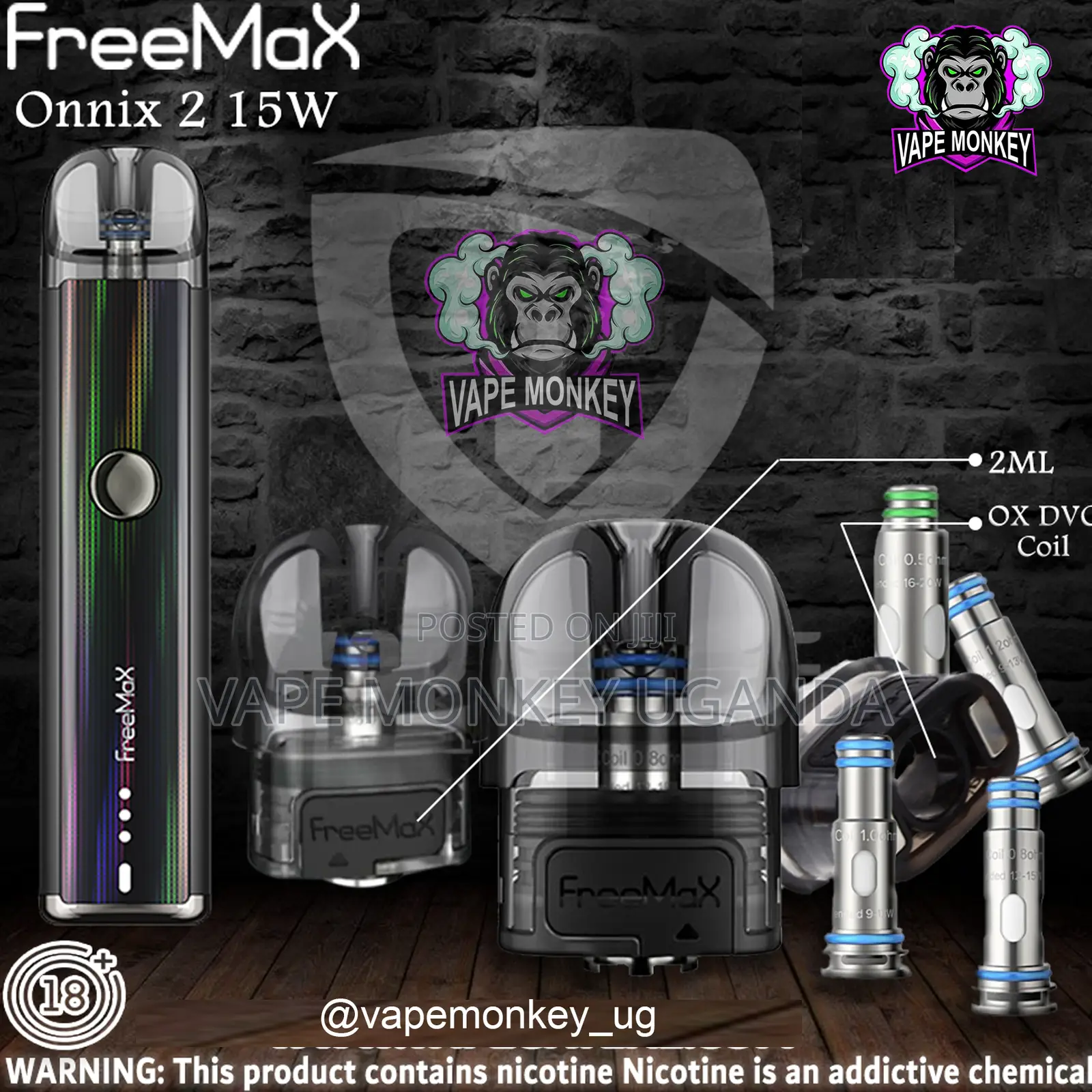 Freemax Onnix 2 15W Kit 900mah Pod System Kit