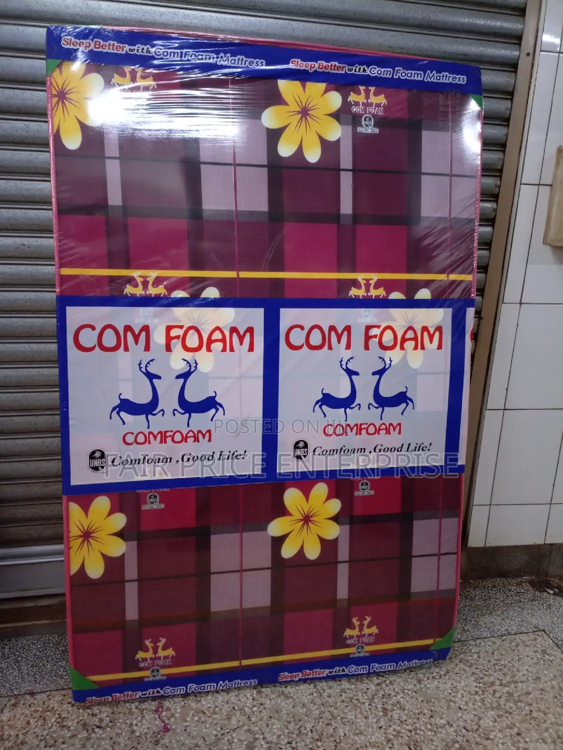 Mattresses Comfoam High Quality 4*6 By6 Inches Sealed Cover