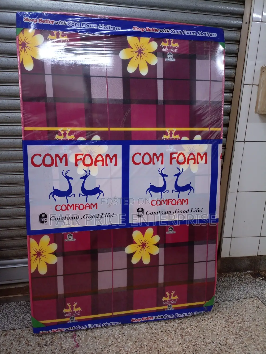 Mattresses Comfoam High Quality 4*6 By6 Inches Sealed Cover