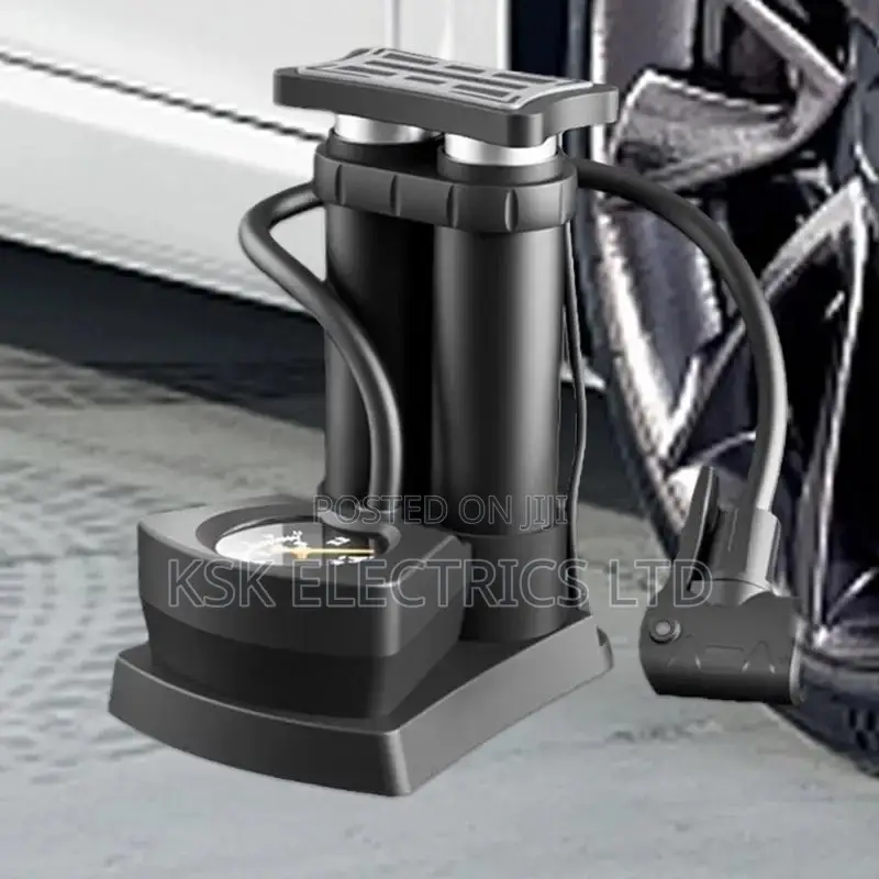 Bike Air Pump Bike Pump Foot-Activated Bicycle Tire Pump