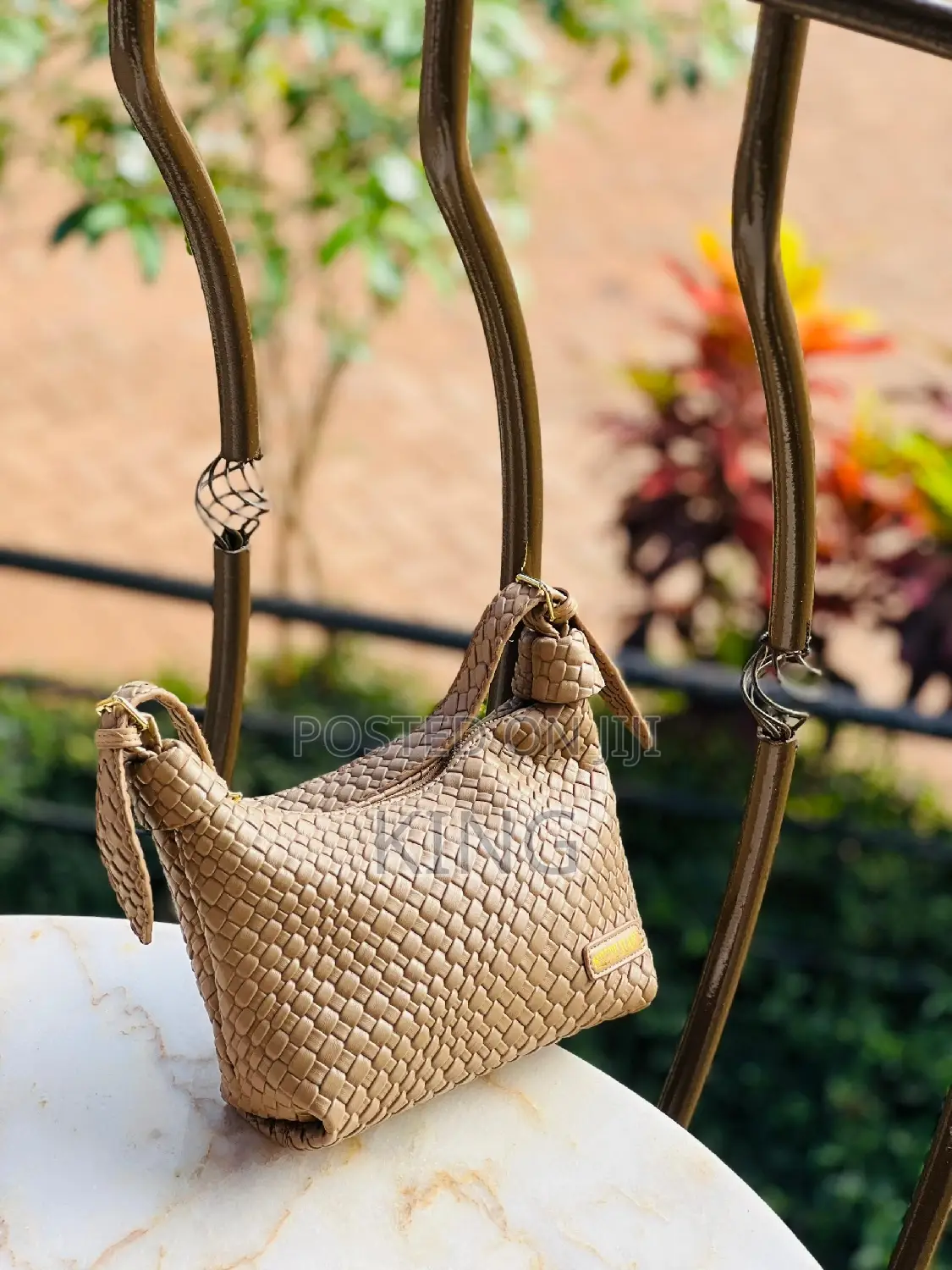 Cassie Wooven Handbag