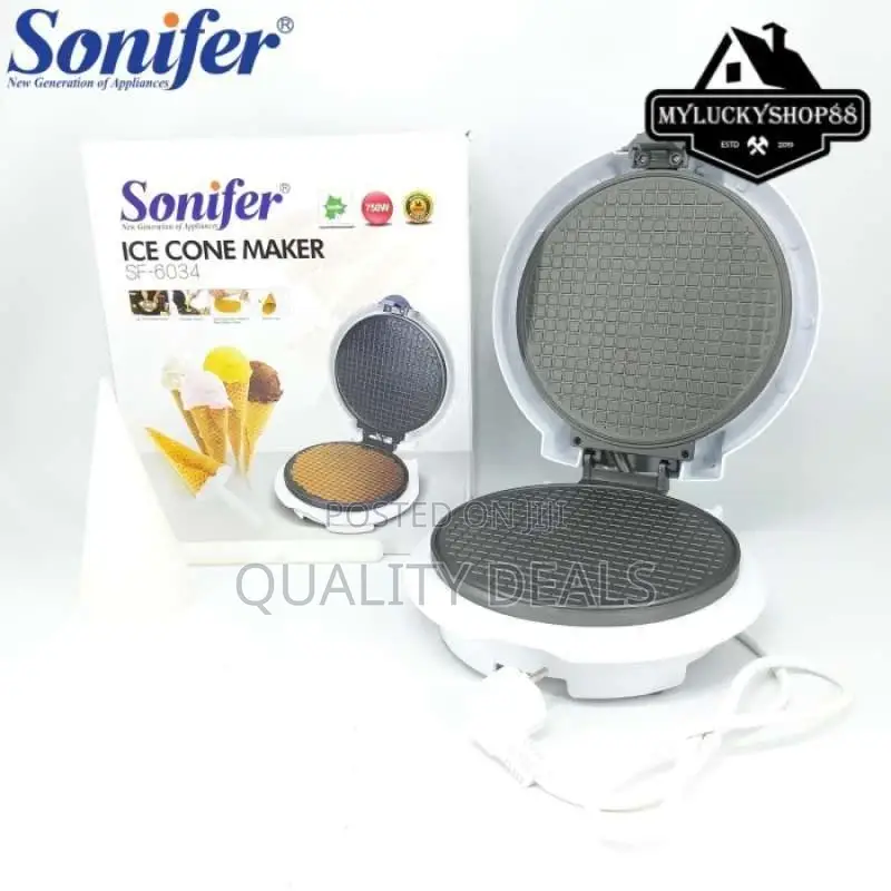 Sonifer Ice Cream Cone Maker Waffle Maker