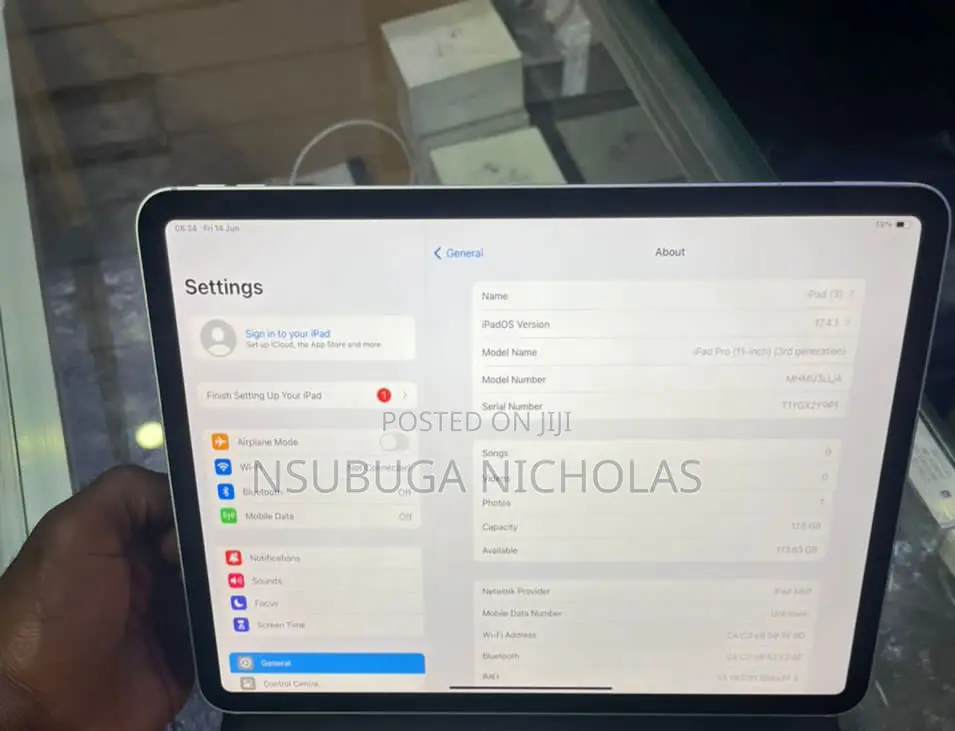 Apple iPad Pro 11 (2018) 128 GB Silver