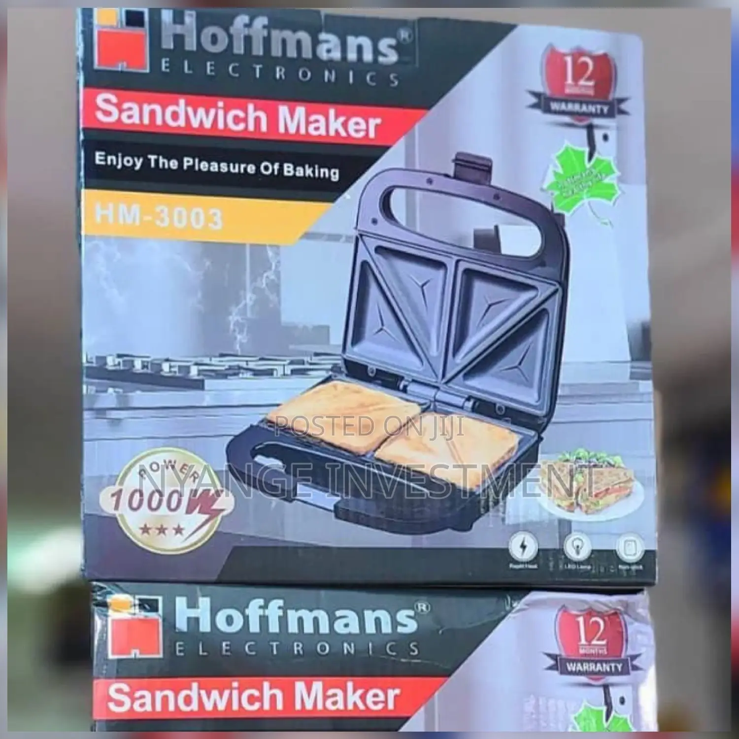 Sandwich Maker. Hoffman Sandwich Maker. Sandwich Maker