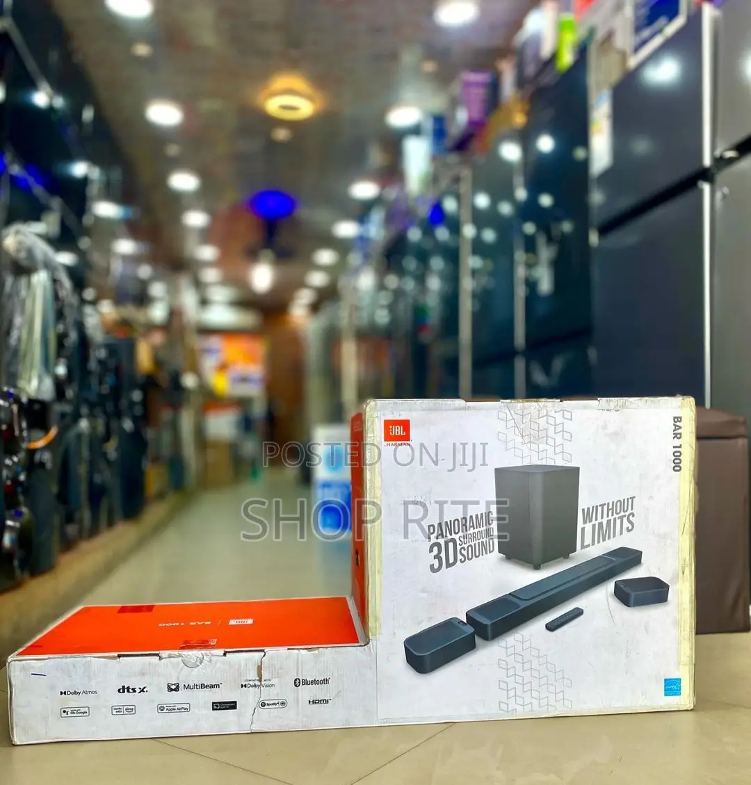 JBL Soundbar 1000 Panaromic With Detachable Speakers.