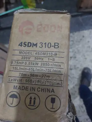 Edon Submersible Water Pump 70 Meters (210 Feet)