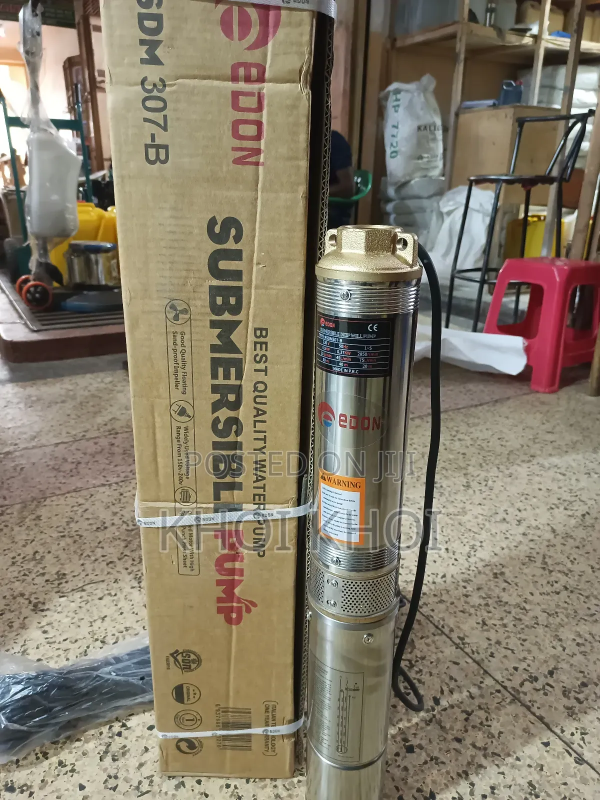 Submersible Water Pump Edon 50metres