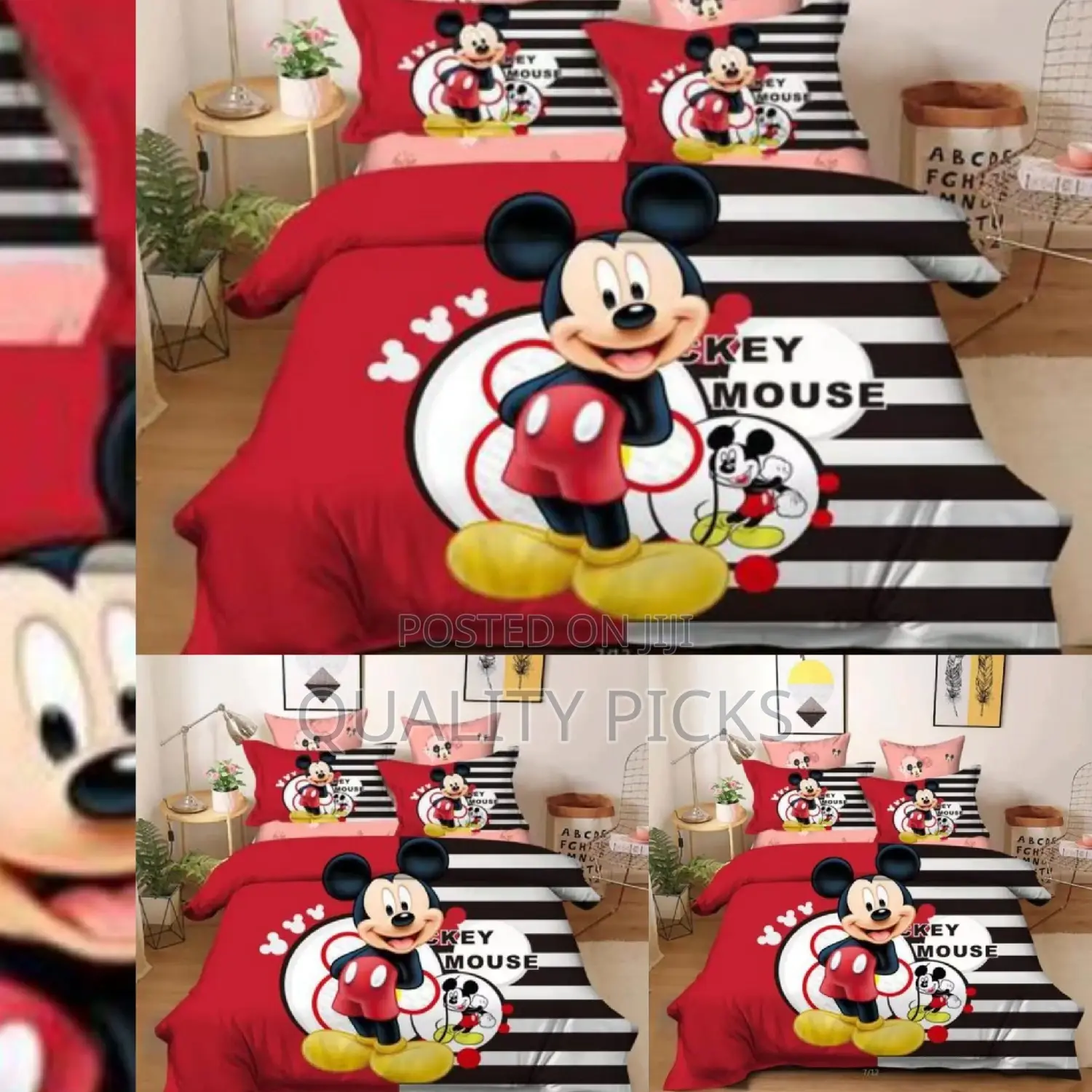 Mickey Mouse Kids Duvet Cover
