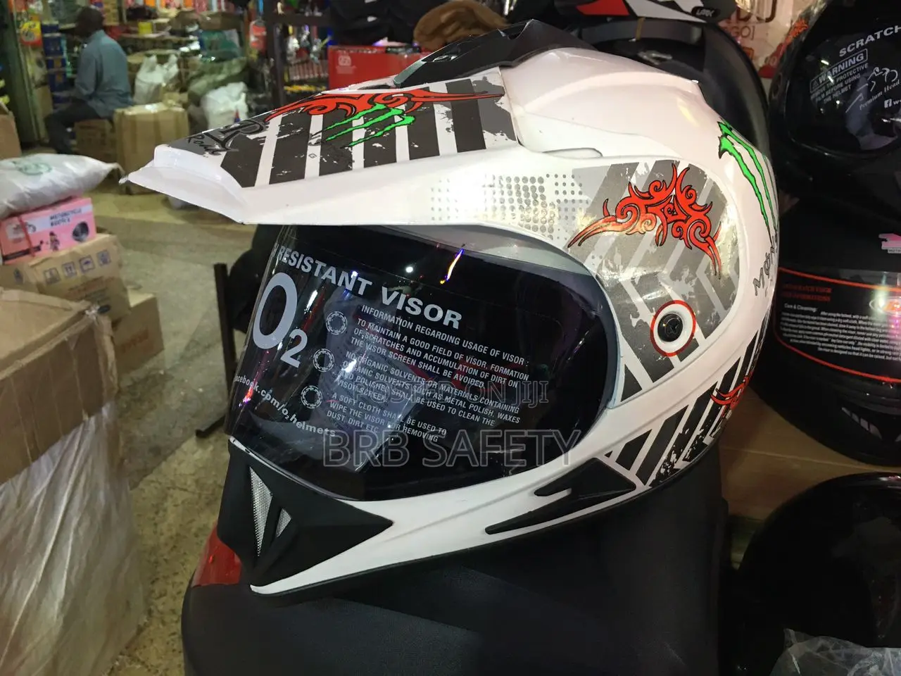 Motor Bike Helmet/ MONSTER