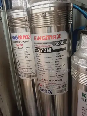 Submersible Water Pump King Max 170m