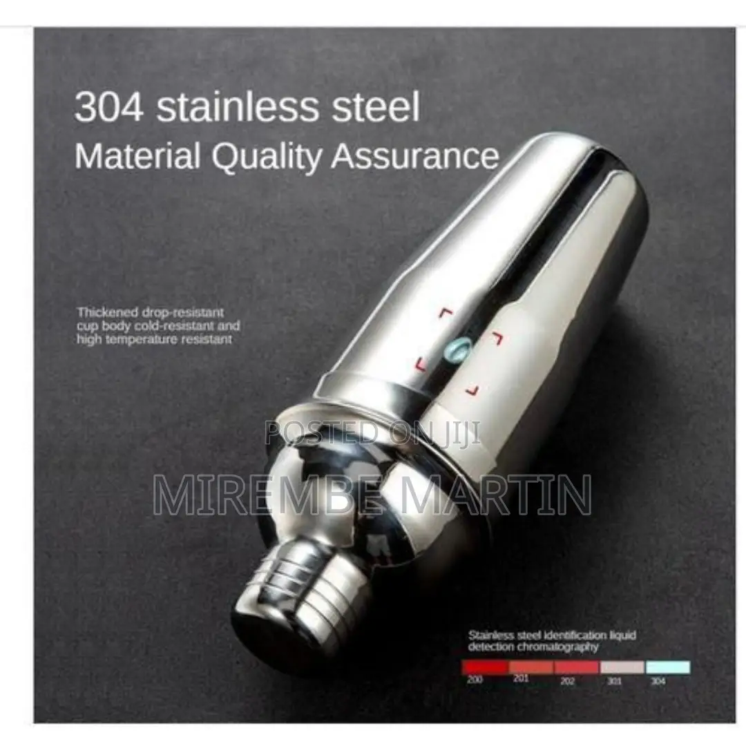 20 Pieces Stainless Steel Cocktail Shaker Set