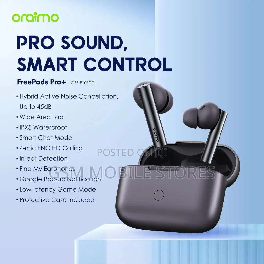 Oraimo Freepods Pro+ Hybrid ANC True Wireless Earbuds