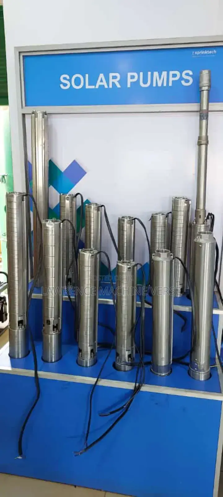 Solar Water Pump in All Metals With Control Box