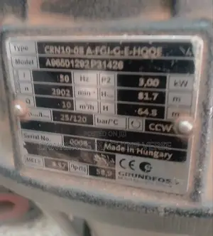 Groundfos Water Pump 82m