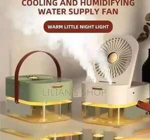 Desktop Misting Fan With Humidifier