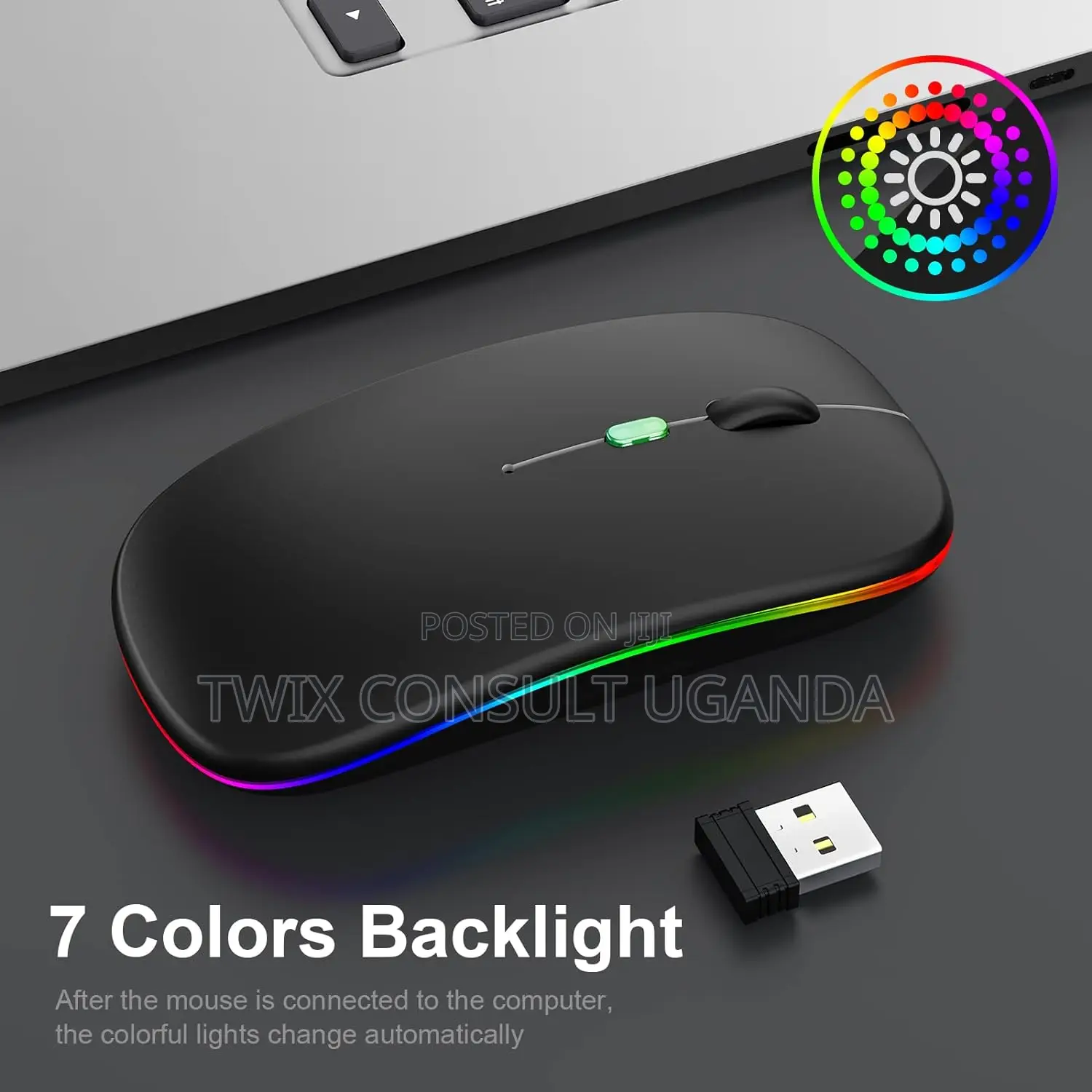 Wireless Bluetooth Dual-Mode Chargeable Mouse