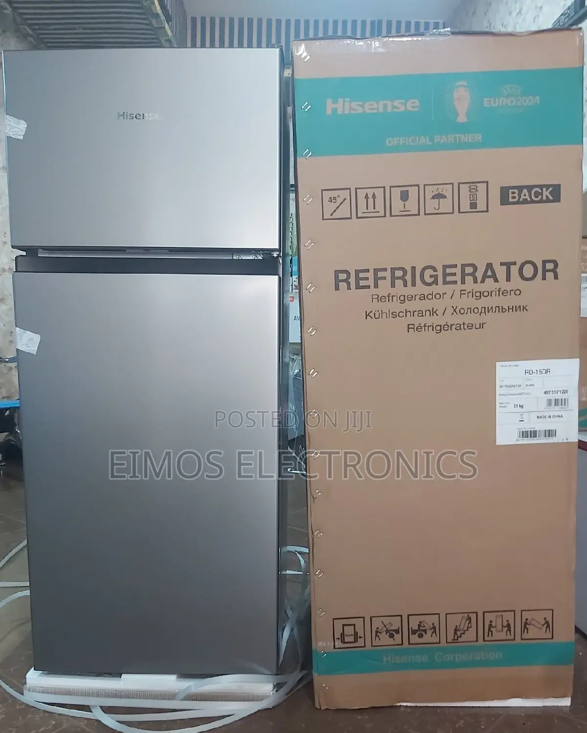160 Litres Hisense Fridge Double Door
