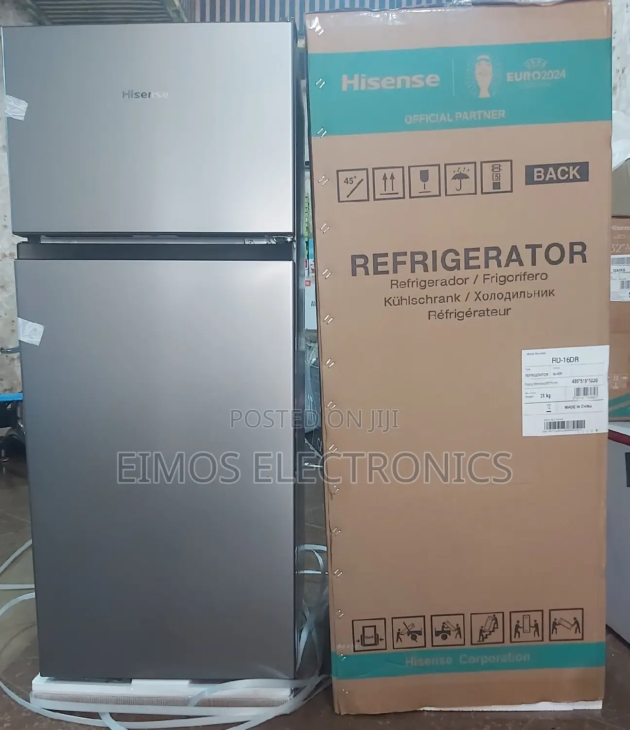 Hisense Fridge Double Door 160 Litres