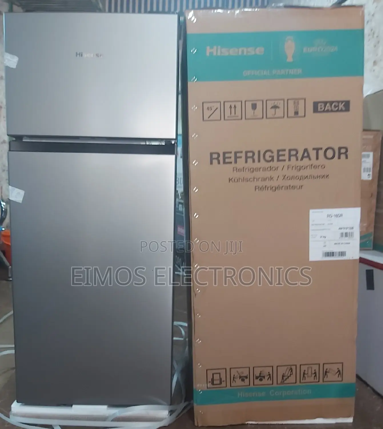 Hisense Fridge Double Door 160 Litres