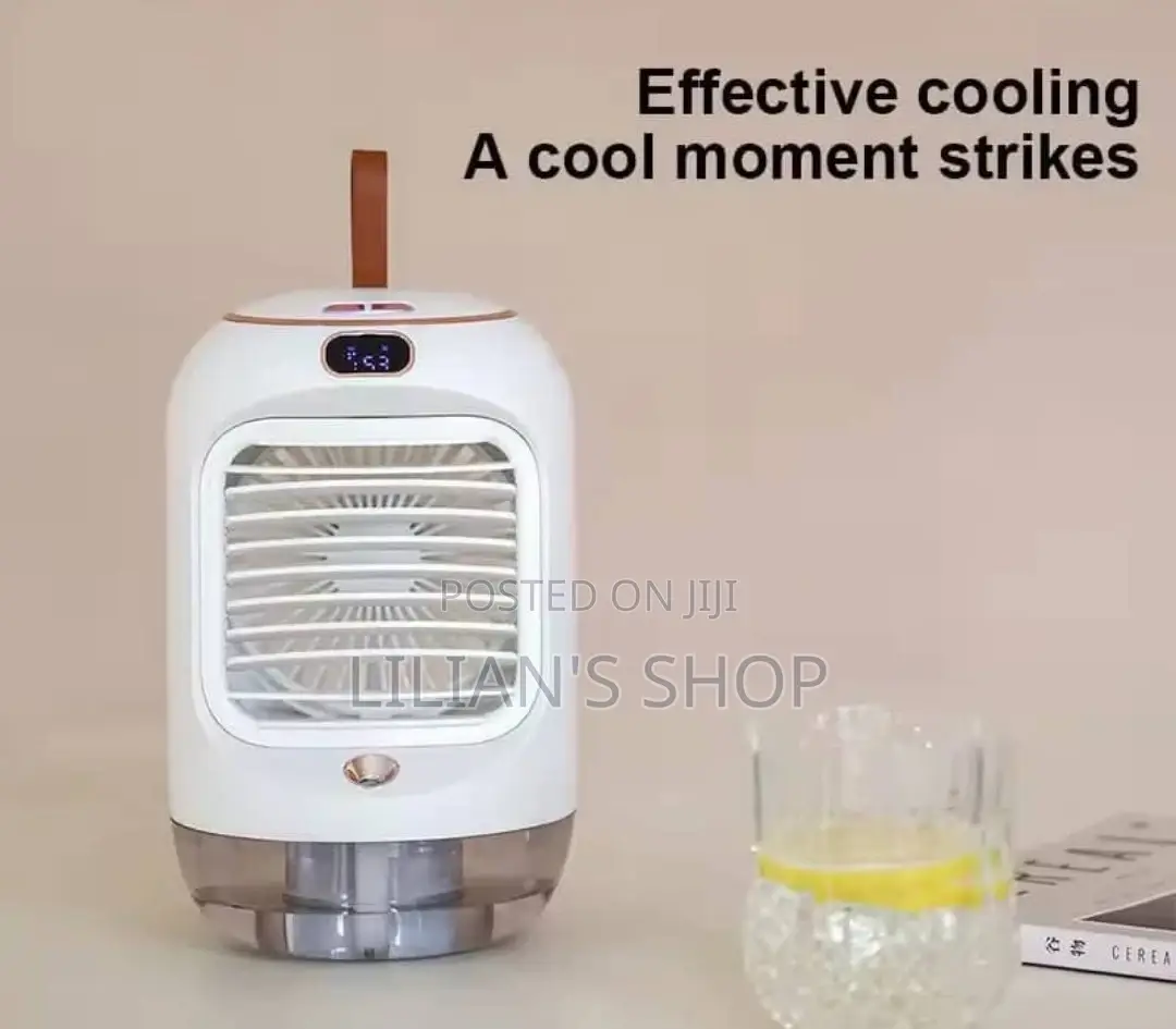 Rotating Cooling Humidifier Fan