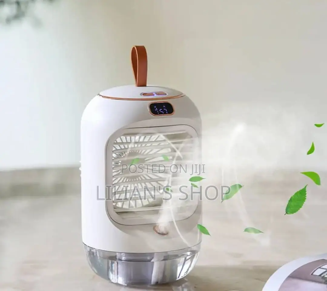 Rotating Cooling Humidifier Fan