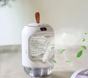 Rotating Cooling Humidifier Fan