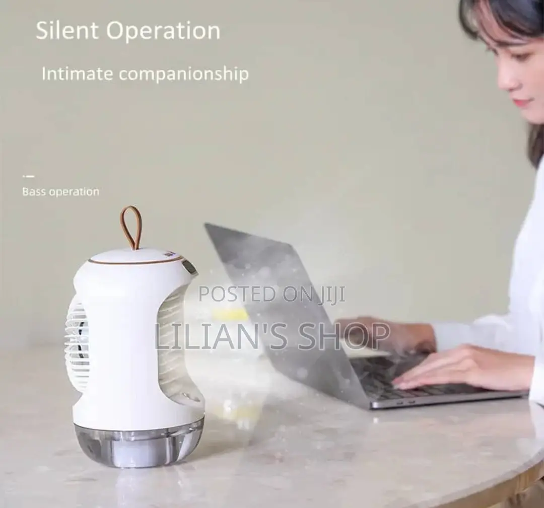 Rotating Cooling Humidifier Fan