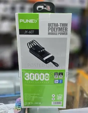 30000mah Punex Strong Power Bank