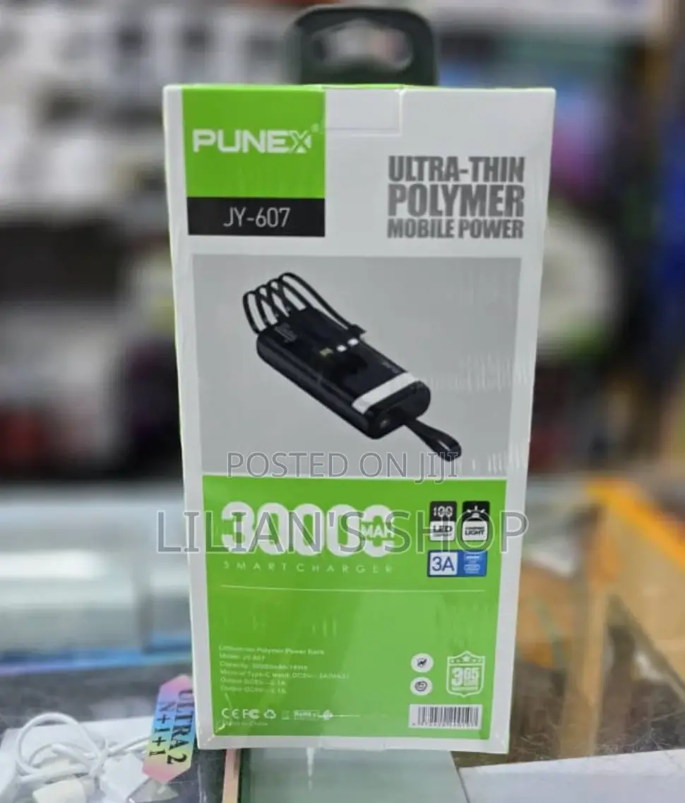 30000mah Punex Strong Power Bank