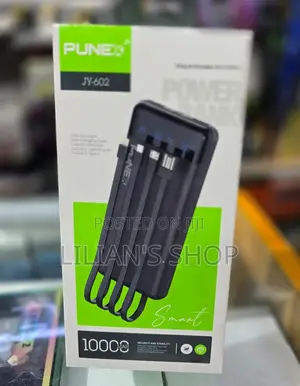 10000mah Punex Fast Charging Power Bank